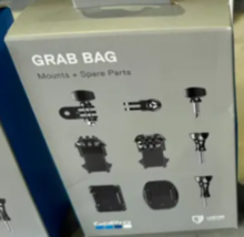 GOPRO GRAB BAG AGBAG-002 (NEW IN BOX) MOUNTS + SPARE PARTS - $19.79