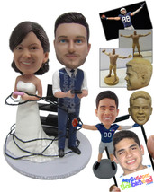 Personalized Bobblehead Video Gaming Wedding Couple - Wedding &amp; Couples Couple P - £190.60 GBP