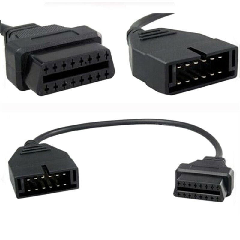For GM/DAEWOO GMC Chevrolet 12 Pin Diagnose Adapter Kabel OBD1 OBD2 Stec... - $11.80