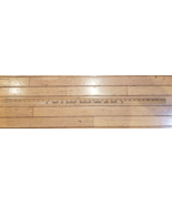 Vintage McCrory McLellan Green Wood Promotional Yardstick - £10.08 GBP