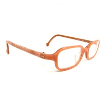 Vintage la Eyeworks Eyeglasses Frames ZERO 901 Pastel Orange Marble 47-19-120 - £52.02 GBP