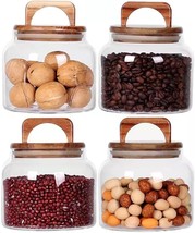 Saiool Glass Jars With Airtight Lid [Set Of 4],Kitchen, Nuts And Spice Jars - $43.99