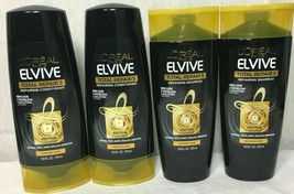Lot Of 4 L&#39;Oreal Elvive Total Repair 5 (2) Shampoo (2) Conditioner 12.6 oz. - $21.99