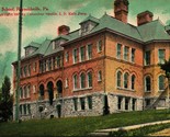 Alto Scuola Costruzione Reynoldsville Pennsylvania Pa 1911 DB Cartolina - £12.23 GBP