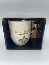 Officially Licensed New Orleans Saints Embossed Coffee Mug 18 Oz all bark - $15.50