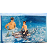 Swimline Swimming Pool Ride-On Shark Float Inflatable Toy Lounge w/Handl... - $24.50 CAD