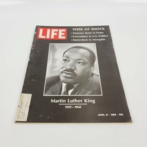 Vintage Life magazine April 12 1968 Martin Luther King &quot;week of shock &quot; - £14.66 GBP