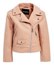 MSRP $80 Urban Republic Rose Smoke Faux-Leather Moto Jacket Rose Size 2T... - $21.95