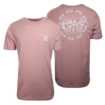 RVCA Men&#39;s Millennial Pink Peace Not War Regular Fit S/S T-Shirt (S31) - £10.76 GBP