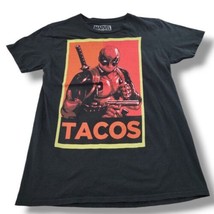 Marvel Shirt Size Medium Tacos Deadpool Graphic Tee Marvel Comics Graphi... - $33.68