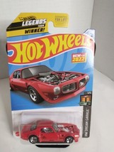 2022 Hot Wheels #1 Hw Dream Garage 4/10 1970 Pontiac Firebird Red New Moldel - £4.63 GBP