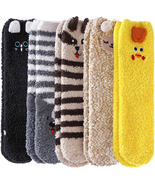 Fuzzy Socks for Women Soft Cozy Fluffy Winter Warm Slipper Socks Home Sl... - $397.29 MXN