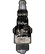 Vintage Cars Novelty Metal Spark Plug Sign J-061 - $37.96 CAD
