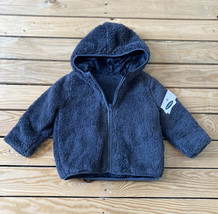 Old Navy NWT $39.99 Infants Reversible Hooded jacket Size 18-24 Months Grey O6 - £13.41 GBP