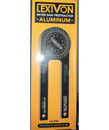 LEXIVON Aluminum Miter Saw Protractor 7-Inch Rust Proof Angle Finder - $28.59