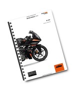 KTM 2024 - RC 200 - WORKSHOP SERVICE MANUAL - $75.00