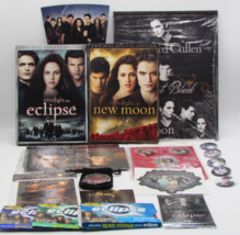 TWILIGHT MOVIE EPHEMERA LOT - DVDs, trading cards (opened), temporary ta... - $48.09