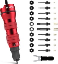 Cordless Drill Electric Rivet Gun Adapter Rivet Nut Drill Adapter Kit Including - £58.27 GBP