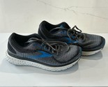 Brooks Glycerin 18 Mens Size 9 D Black Gray Blue Athletic Running Shoes ... - $39.54
