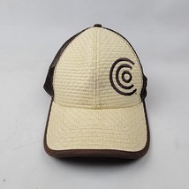 Otto Quality Headwear Baseball Cap Hat Mesh Snapback Brown Straw Colorado - £7.37 GBP