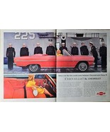 Chevelle Chevrolet Sailors Navy Ship Convertible 1964 Dual Page Vintage ... - $10.73