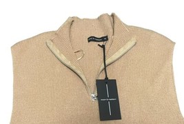 NEW Moon &amp; Madison Women’s 1/4 Zip Pullover Sweater Tank Size Medium NWT - $14.36