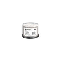 Verbatim 43754 50PK DVD R DL 8X 8.5GB WHITE WIDE THERMAL PRINTABLE SPIND... - $226.54 CAD