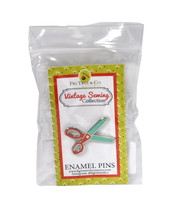 Vintage Sewing Collection Sewing Scissors Enamel Pins - £8.72 GBP