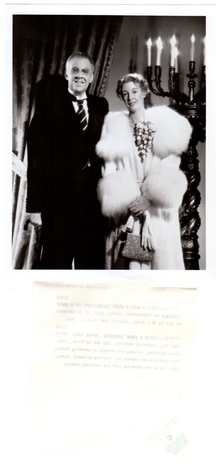 *ELEANOR AND FRANKLIN (1976) TV Mini-Series Edward Herrmann &amp; Jane Alexa... - $20.00