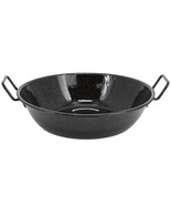 Oster Castillo 12 Inch Enamel on Steel Paella Pan in Speckled Black - $81.10 CAD