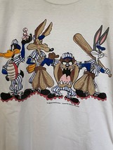 Looney Tunes Warner Bros 1993 Baseball T Shirt Vintage Single Stitch Bug... - $59.00