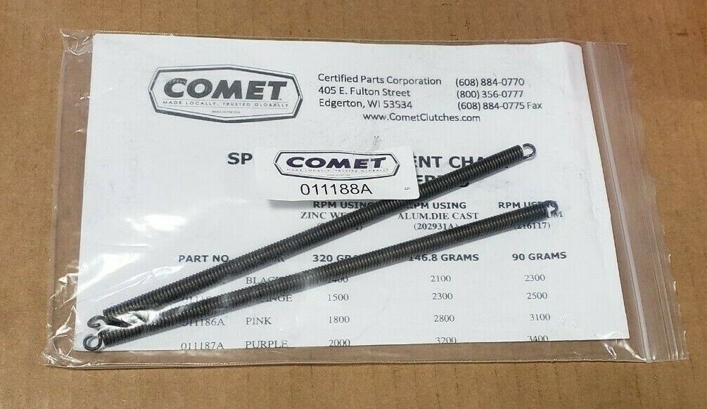 OEM COMET Garter Springs - Blue, set of 2, 20/30 Series Drive Clutches, ... - $14.50