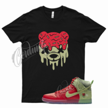 Black DRIPPY T Shirt for N Dunk High Strawberry Cough Red Green  - £20.46 GBP+