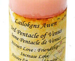 4&quot; 3rd Pentacle Of Venus Scented Lailokens Awen Candle - £22.16 GBP