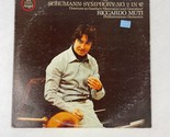 Schumann Symphony Riccardo Muti Adagio Expressivo Scherzo Vinyl Record - $16.82