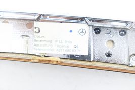 03-06 MERCEDES-BENZ W211 E350 DASH LEFT WOOD TRIM MOLDING E1280 image 11