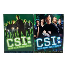 CSI Crime Scene Investigation DVD Set Complete Season 1-2 Seasons TV Series - £11.98 GBP