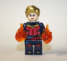 Captain Marvel End Game Avengers Minifigure Custom - $6.50