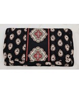 Vera Bradley Classic Black Trifold Wallet - $8.99