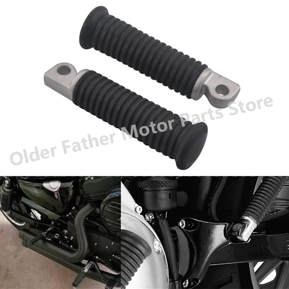 Torcycle foot pegs rear pedal footrest for harley davidson sportster 883 1200 2004 2013 thumb200