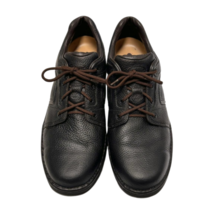 Rockport Mens Brown Leather Shoes Size 13 W Plain Oxford Lace-up - $55.38