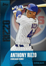 2013 Topps Chasing the Dream #CD-6 Anthony Rizzo Chicago Cubs - £1.02 GBP