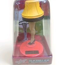 A Christmas Story Leg Lamp 5" Solar Bobblehead Fragile Holiday Decoratio... - $9.45