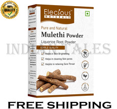 Elecious Mulethi Powder For Body, Skin, Face and Hair (200 Grams)  - £19.17 GBP