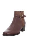 Regarde Le Ciel Women&#39;s Jolene 23 Leather Zipper Ankle Boot New Rust - $372.30 MXN
