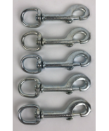 Lot of 5 x Campbell Copper Tools Bolt Snap Swivel Hooks 5/8&quot; Round Eye Z... - $20.35 CAD