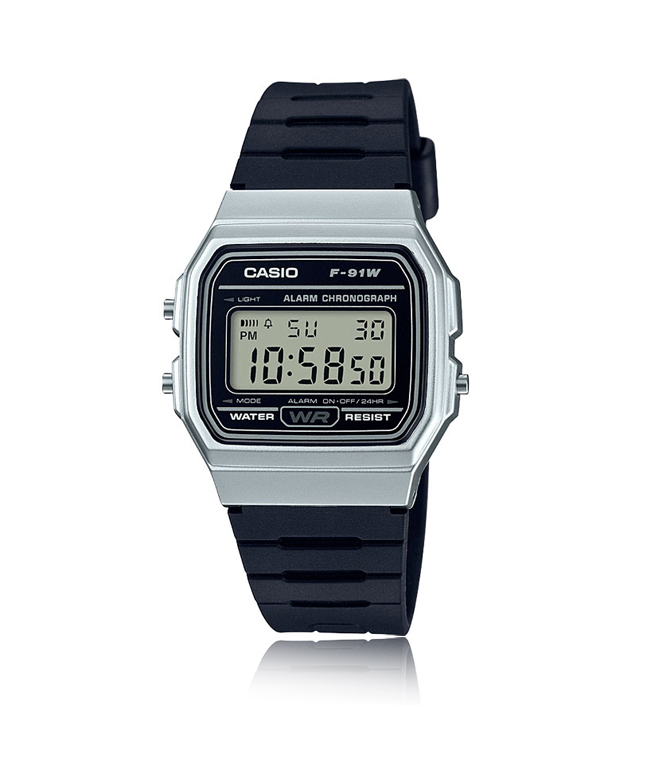 Casio Watch Retro Vintage Series Digital Unisex F-91WM-7A - $29.47