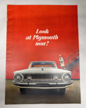1962 Plymouth Dealer Brochure Look At Plymouth Now! Fury Belvedere Savoy... - $14.95
