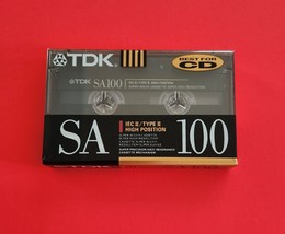 TDK SA-100 High Position Bias Type-II Cassette Tape - SEALED - $9.99