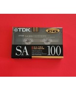 TDK SA-100 High Position Bias Type-II Cassette Tape - SEALED - $13.70 CAD